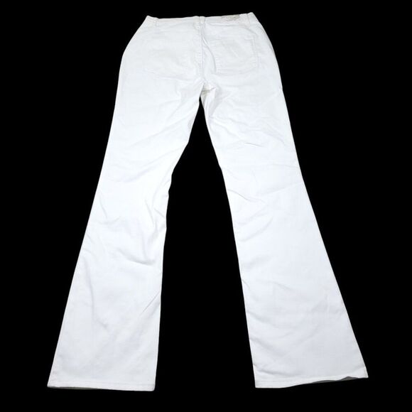 Curve Appeal Curve Creator High Rise Boot Jeans Bootcut White Stretch Size 6 28 - Picture 2 of 16
